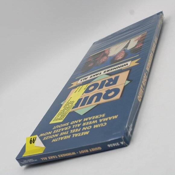 Quiet Riot Winners Take All 1990  Empty CD Longbox NO DISC Cum On Feel The Noize - Picture 4 of 6